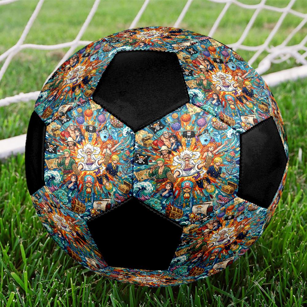 Fußball Bunt Maschinengenäht PVC Größe 5 Teamtraining Wettkampfbereit Langlebig Hoher Rückprall Cooles Sportgeschenk