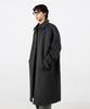 DIMITRI BLACK Essential Cashmere Balmacaan Coat_Charcoal