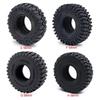 4pcs Rubber Wheel Tires Crawler For 1/18 1/24 RC Car Part Diameter Width Wear-resistant RC Car Accessories Replacement Parts