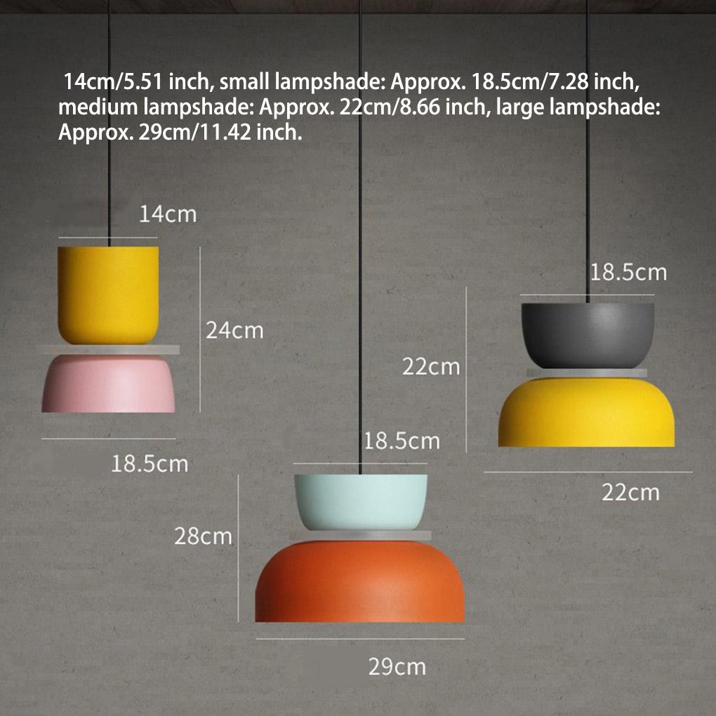 Bedroom ple Design Pendant Lamp Home Office Modern Style Aluminum Alloy Hanging Light Suspension Lamps Lighting Accessories