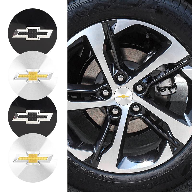 4pcs 52mm 58mm 82mm Car Wheel Rims Center Hub Caps Cover For Chevrolet Cruze Sonic Silverado Camaro Captiva Equinox Trailblazer gjfp57