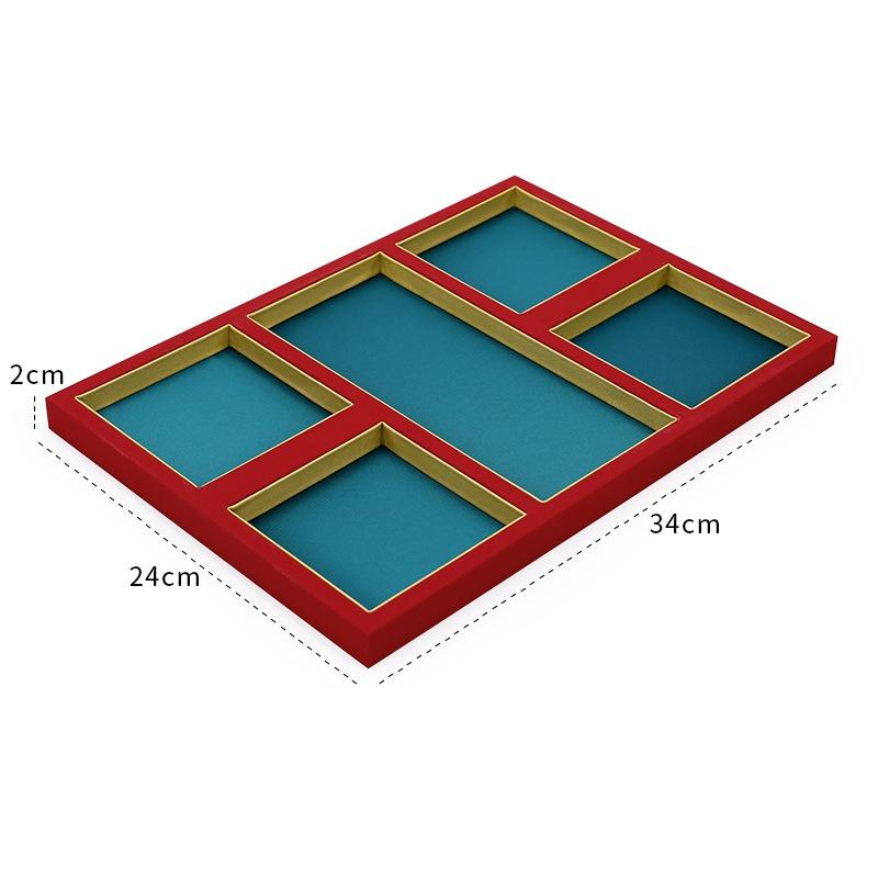 Bracelet Jewelry Displays Tray Jewellery Combination Showcase Pallet Counter Necklace Show Salver Jeweler Trinket Storage Tray