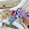 My Little Pony Cute anime Plush wilight Sparkle Fluttershy Pinkie Pie Backpack Pendant Keychain Bag Decoration Toy Gift for girl