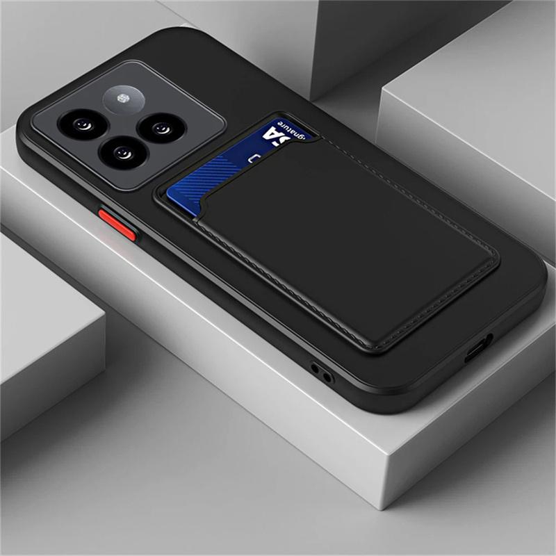 

Silicone Case For Xiaomi 15T Pro 14T 13T 12T 11T 10T 9T Funda For Mi 12 11 Lite 5G 13 Ultra Card Wallet Bag Phone Cover For Mi 13T Pro