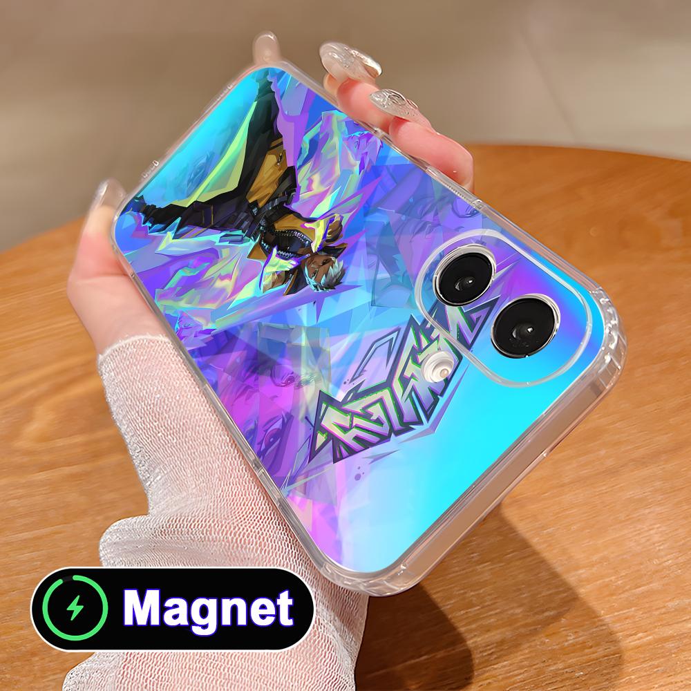 Valo Waylay Phone Case for iPhone 17 16 15 14 13 12 11 Air Pro Max Plus Mini Soft TPU Clear Magsafe Cover