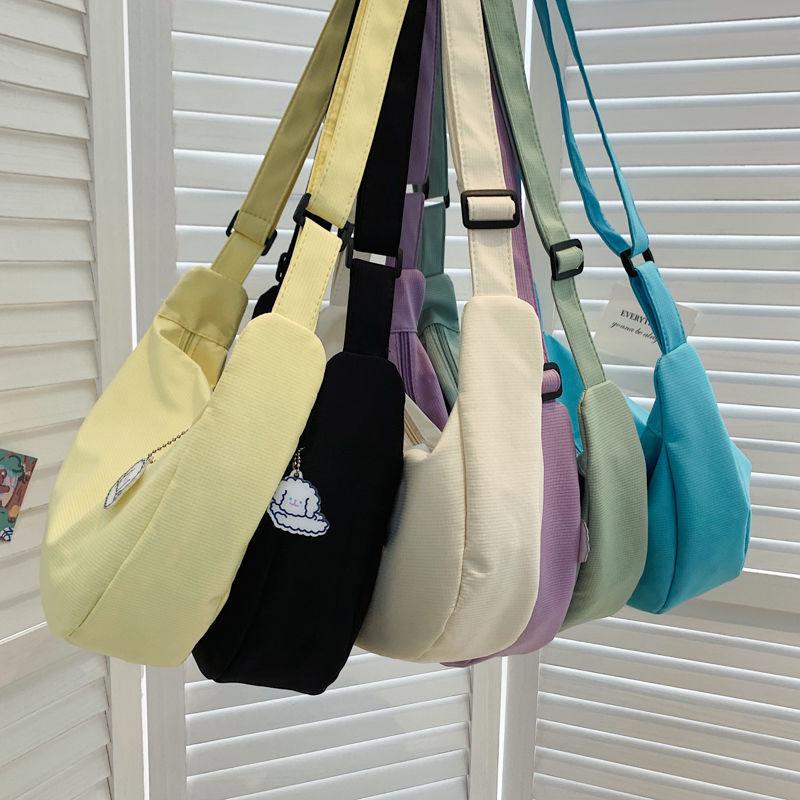 Summer Dumpling Bag: Large Capacity Crossbody Shoulder Bag for Students