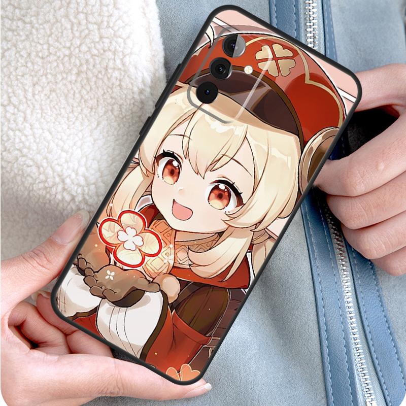 

Genshin Impact Klee Phone Case For Samsung Galaxy A34 A54 A14 A53 A33 A13 A12 A32 A52 A15 A25 A35 A55 A71 A51 Samsung A34 5G