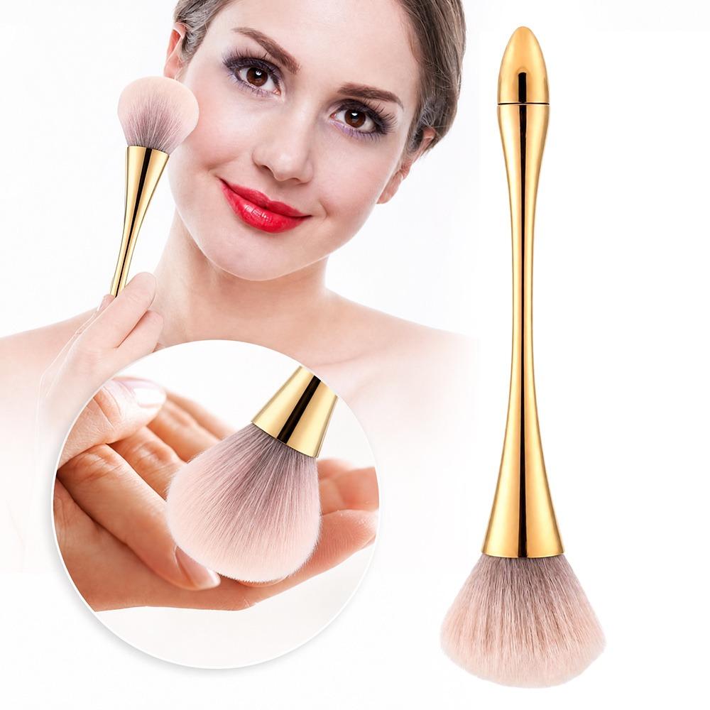 

Large Size Nail Dust Brush Gold Nail Cleaning Brush Cleaning Brush Nail Art Brush Salon Use