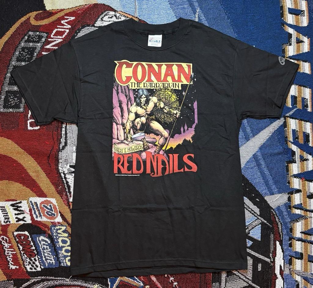 Vintage Conan The Barbarian Red Nails Shirt Comic Tee 2004 Men’s Medium
