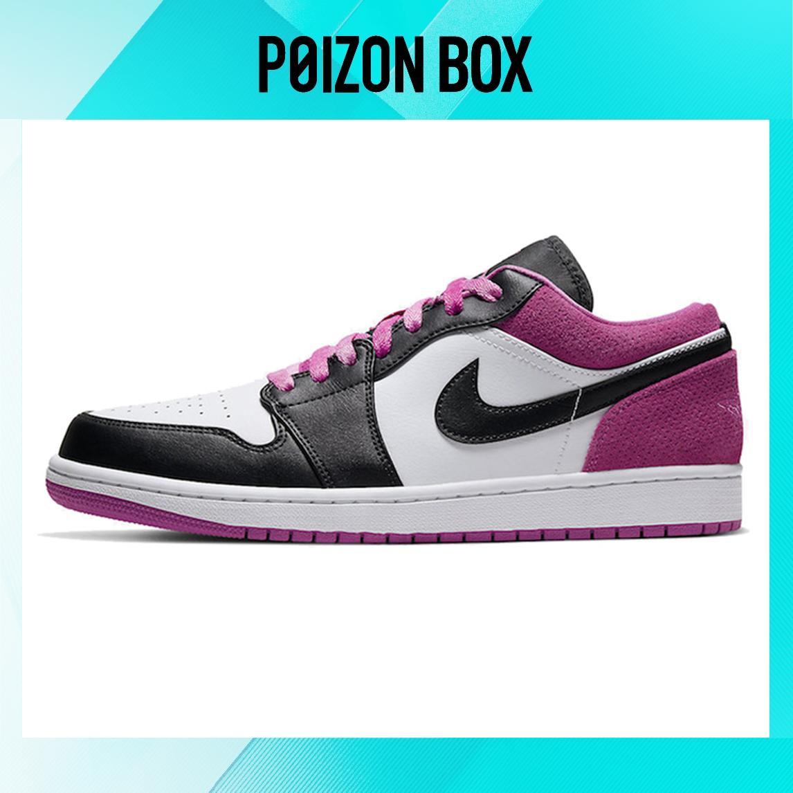 

кроссовки Jordan 1 Low Black Active Fuchsia CK3022-005