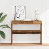 Konsolentisch mit rustikaler Holzoptik 102 x 30 x 80 cm Holzwerkstoff