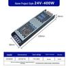 Ultra-thin Silent Indoor 220V To 24V LED Driver Transformer for Light Box, 60/400W, 12V Output