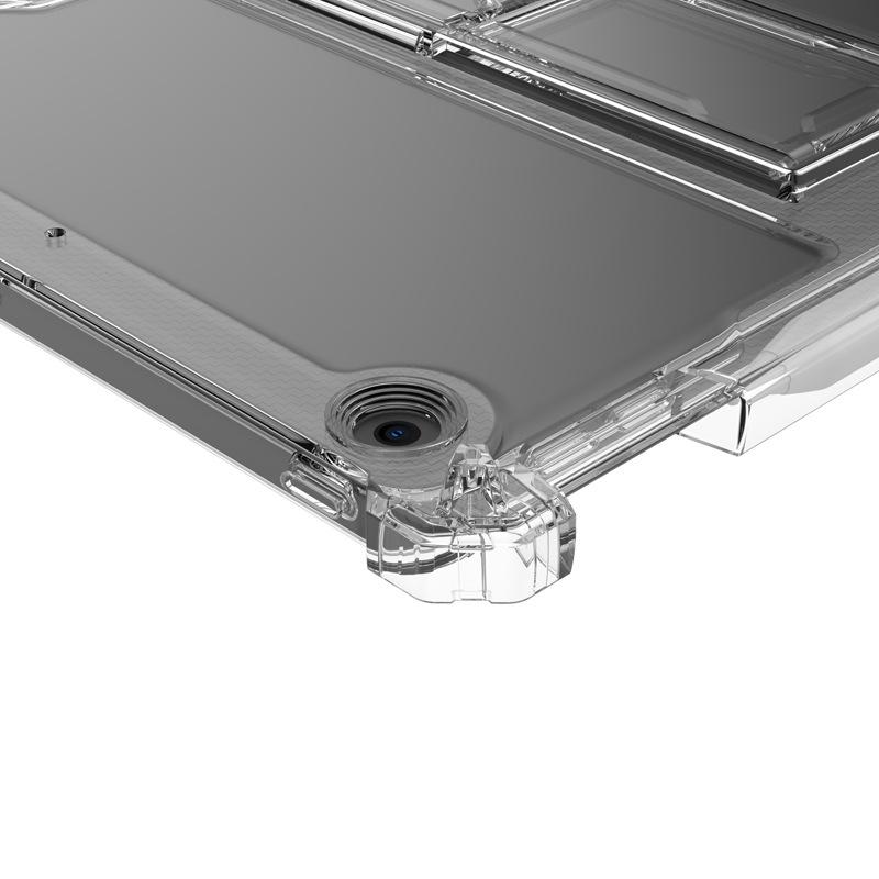 For iPad 10.2 (2021)/(2019)/(2020) Case Airbag Corner Tablet TPU Cover with PC Kickstand