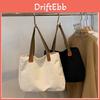 Stilvolle Damen-Canvas-Tragetasche mit großem Fassungsvermögen für Herbst 2022 Urban Chic Pendeln