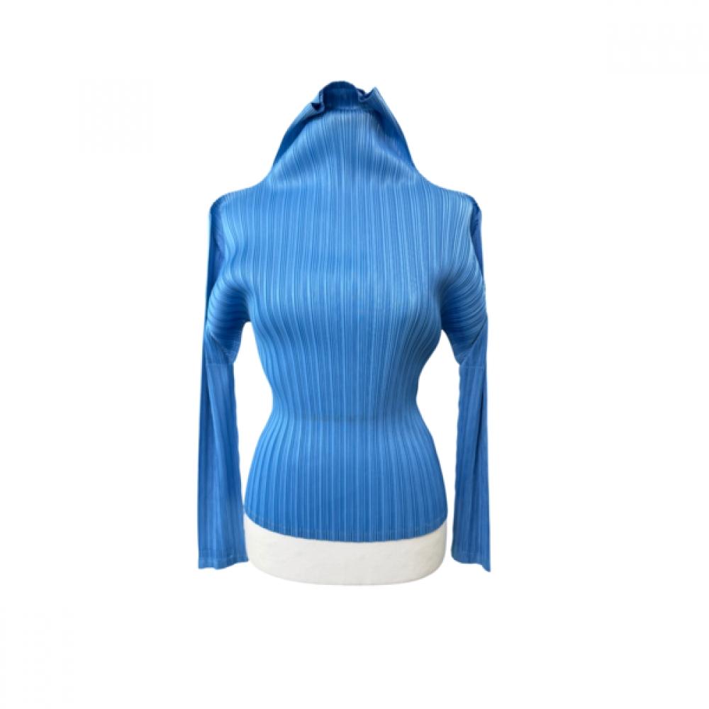 LA VITA JUNKO PleaTed High Neck T 3 Line lswTs005