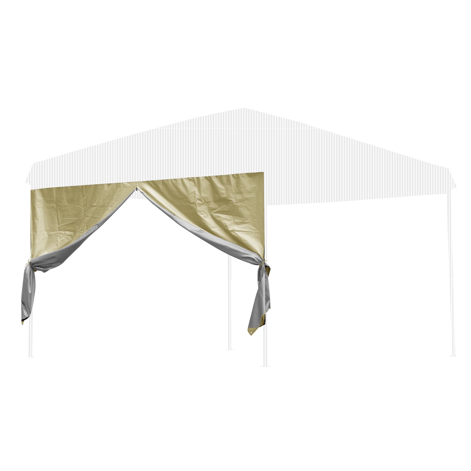 

FIELDOOR Tarp Tent Dedicated Side Seat Entrance Type Common 3.0x3.0m (Horizontal Curtain) Steel/Aluminum (G03 Model) [Sand] пісочний