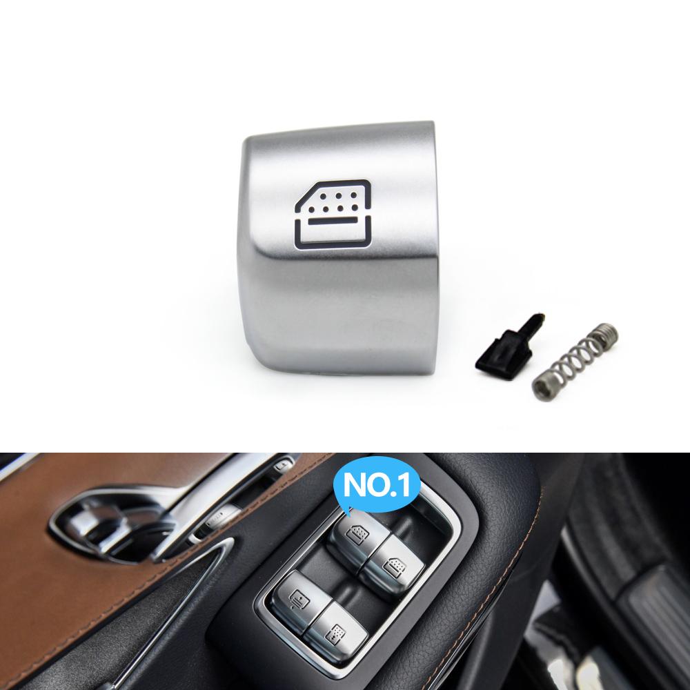 W222 Auto Heckscheiben Schalterkappen Reparatur Knopf Abdeckung Ersatz für Mercedes Benz S E Klasse W213 S320 S350 S450 S500 S560