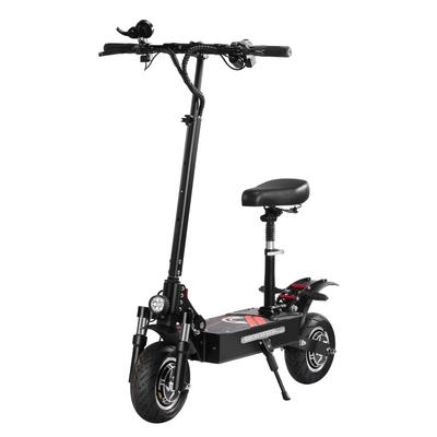 Boyueda Q7 Pro Městská Dojíždění Dospělá Elektrická Koloběžka se Sedadlem 1600W Duální Motor 52V19AH Baterie 10 Palcová Silniční Pneumatika Terénní Escooter