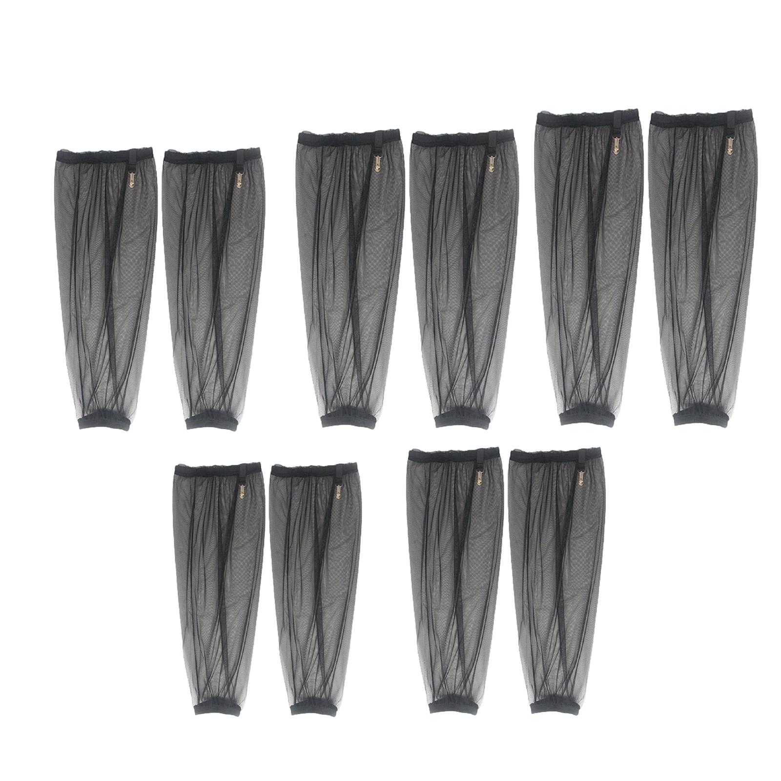 

Mesh Leg Sleeve Leg Gaiters Leg Protector Breathable Comfortable Portable Leg Guard for Hiking Picking Gardening Backpacking S