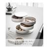 [Introduced On Hirunandesu] Yamazaki Jitsugyo (Yamazaki) Accessory Tray 4 Tiers White Approx. W10 X D10 X H10cm Tower with Lid Accessory Case