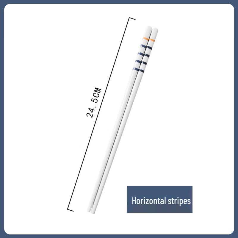 ZISIZ Ceramic Anti-Slip Chopsticks Set