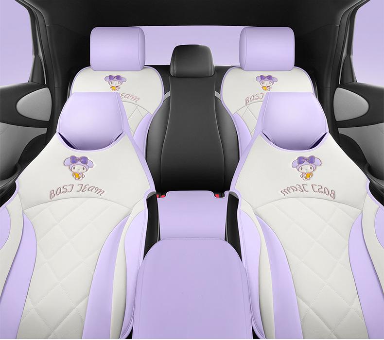 BYD Dolphin Universal Car Seat Cover - Four Seasons Leather Cushion Set