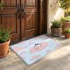 Floor Mat Soft Flannel Rug Non-Slip Absorbent Mat for Bathroom Bedroom Home Decor Anime Cute K-ketnipzS