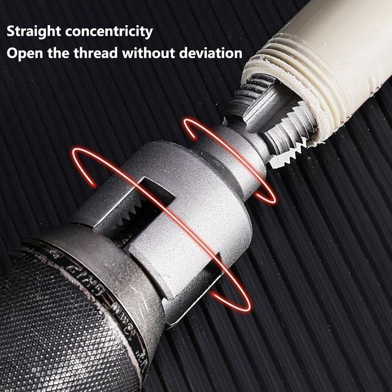 Alloy Steel Thread Opener Set Durable Inner Outer Thread Universal Hex Handle for Mechanical Repair DIY Projects