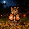 Costume di Halloween per Piccoli Animali Domestici, Costume da Strega per Gatti, Mantello Fantasma Carino, Abbigliamento Morbido Divertente per Animali Domestici, Tenuta per Festival, Mantello Cosplay per Gattini, Festa di Natale