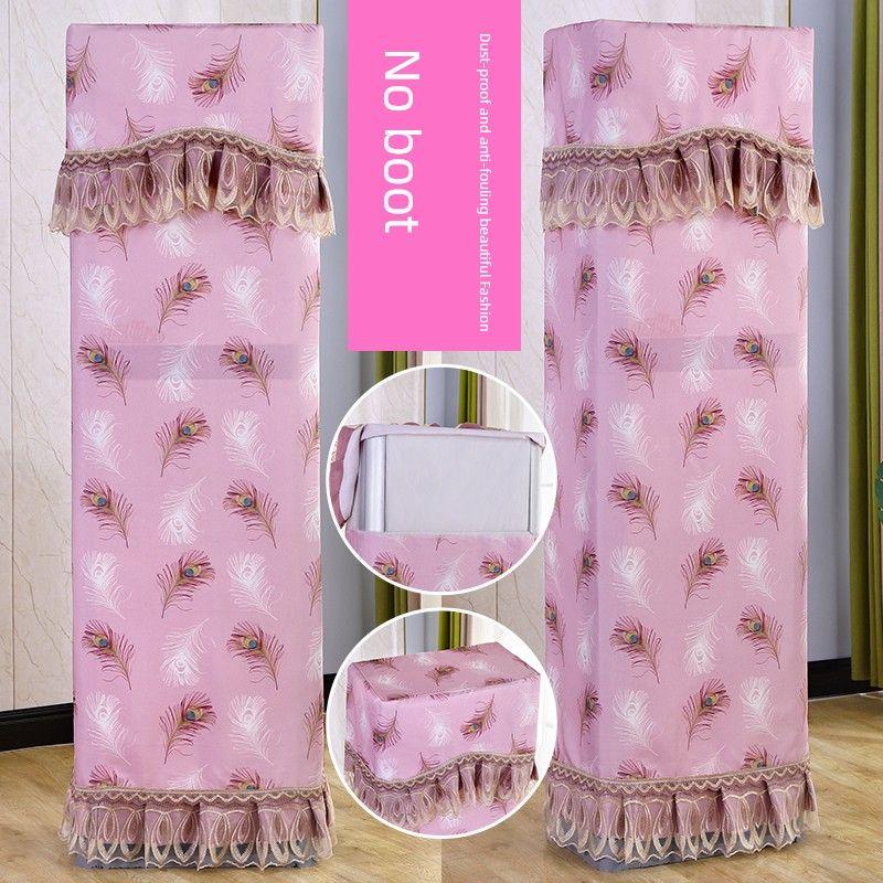 

Кондиционер Кондиционер Чехол для бака Квадратный Гостиная Вертикальный Gree Чехол Midea Haier Всегда включен Тканевый Шкаф Пылезащитный Чехол Feather purple square cabinet Hood 170*50*30cm