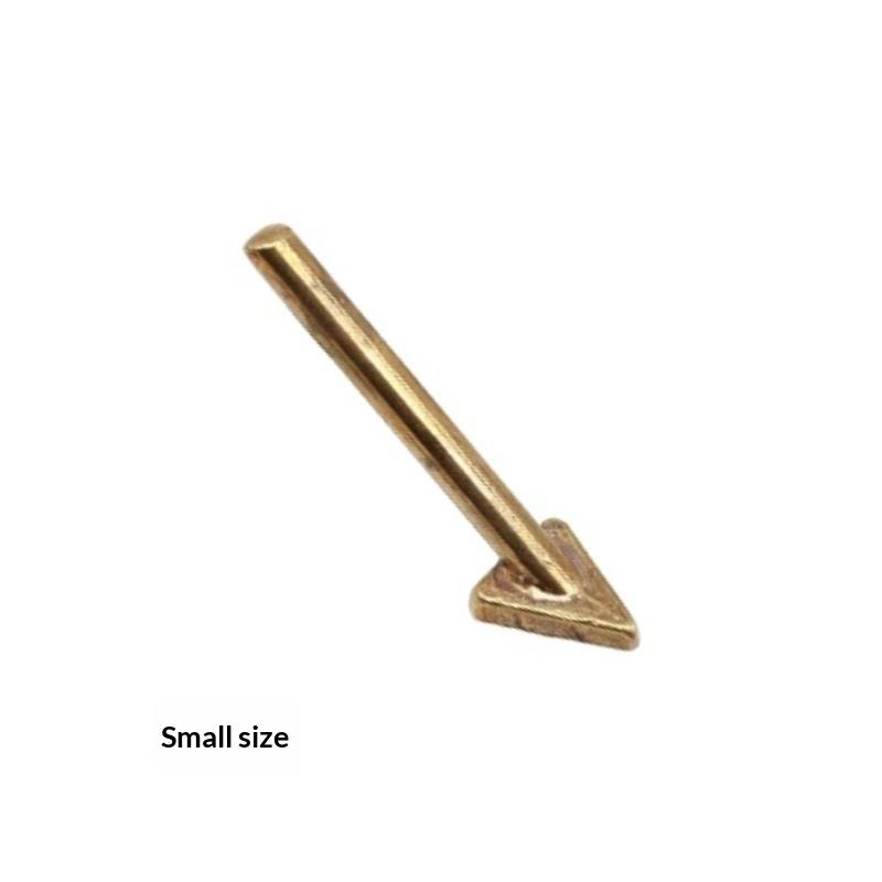 Triangle Soldering Iron Tips Car Bumper Repair Welding Head Flat Iron Tip For Leather Plastic Dent Removal Auto Repair Hand Tool