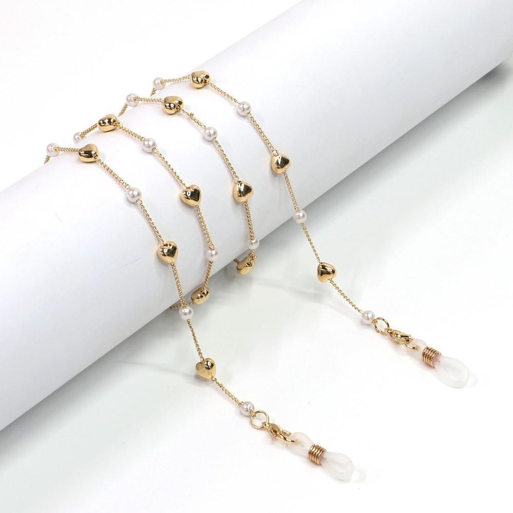70cm Sunglasses Chains Pearl Neck Strap Luxury Glasses Chain  Reading Glasses