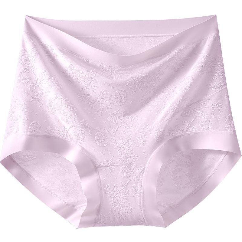 

Женские Весенние и Осенние Трусы с Национальным Стилем Жаккардовые, для Беременных, с Удлиненной Промежностью, с Высокой Талией, Под Живот L фиолетовый