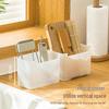 Zhi Shi Simple Frosted Transparent Storage Box