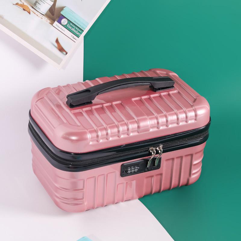 

Ретро косметичка большой вместимости и 18-дюймовый чемодан для ручной клади в комплекте 16-inch without Lock