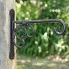 Hanging Flower Pot Plant Hook Wall Mount Bird Feeder Hanger for Fence