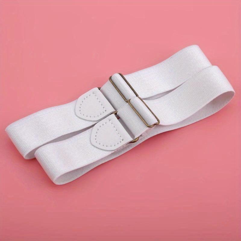 

2 шт./пара Эластичная повязка на руку Держатель рукавов рубашки Женская Мужская Мода Регулируемые нарукавники Ленты для вечеринки Свадьбы Аксессуары для одежды 2Pcs белый