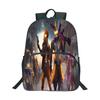 Shooter-Spiel Free Fire 3D-Druck Rucksack Junge Mädchen Lässige Schultasche Schüler Wasserdichter Rucksack Cartoon-Muster Rucksäcke