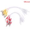 10Ps Tens/Ems Tieline Alligator Clip Cable Wire Electrode Accessories For Hwato Sdz-Ii Electronic Acupuncture2Mm Pin Type Cables