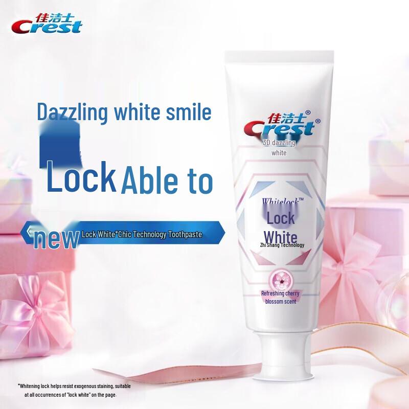 Crest Advanced Whitening Toothpaste - Gentle Sakura Scent