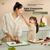 Mold-Resistant Cutting Board, Fruit And Baby Food Board, Double-Sided Chopping Board for Home Use, Sticky Plastic Cutting Block, 40*28*1