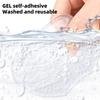 1 Pair Gel Heel Pad Self-adhesive Non-slip Foot Pain Relief Blister Prevention Loose Shoes High Heel Grip Cushion Liner Insert Shoe Accessories