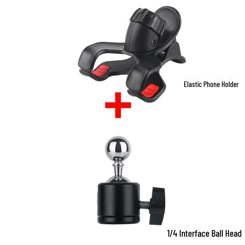 TEXIAN Phone Holder with Ball Head Mount