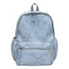 Schoolbag Trendy Brand Schoolbag Junior High School Student Male High School College Student Tie-dye Travel Backpack Large Capacity Lightweight