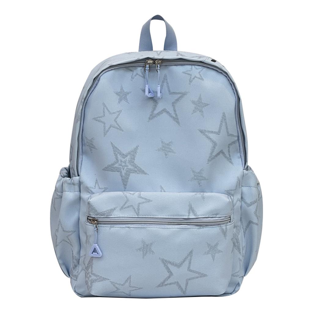 Schoolbag Trendy Brand Schoolbag Junior High School Student Male High School College Student Tie-dye Travel Backpack Large Capacity Lightweight
