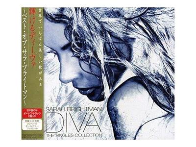 CD Diva: The Singles Collection Japan OBI Sarah Brightman Compilation TOCP-70120