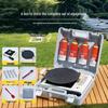 OEING Portable Cassette Stove & Griddle Set