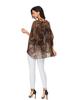 Plus Size Women's Bohemian Chiffon Beach Cover-Up Shirt