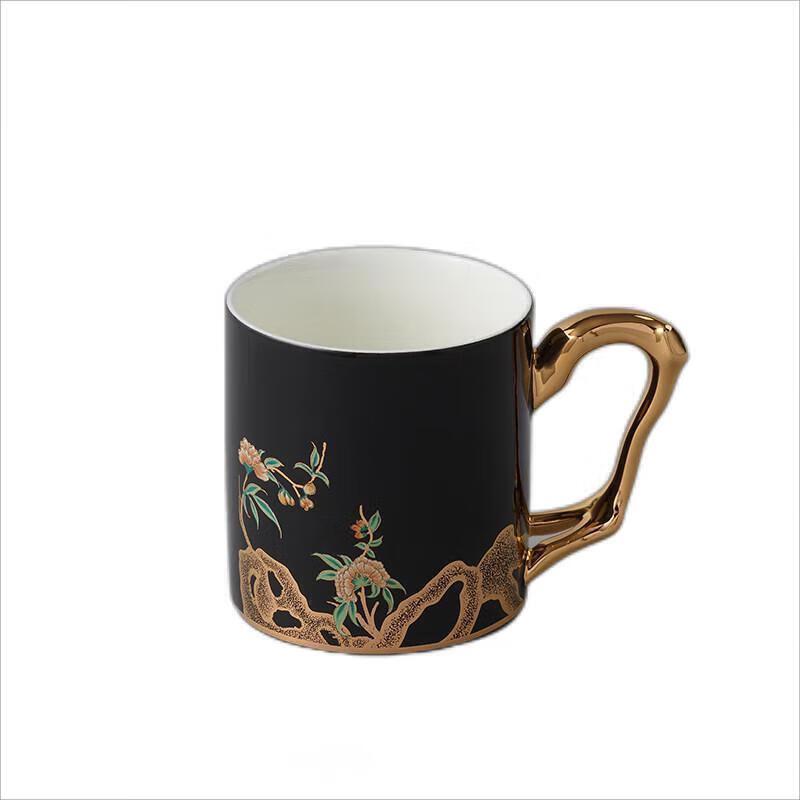 Yongfengyuan Madam Porcelain Pomegranate Garden Mug