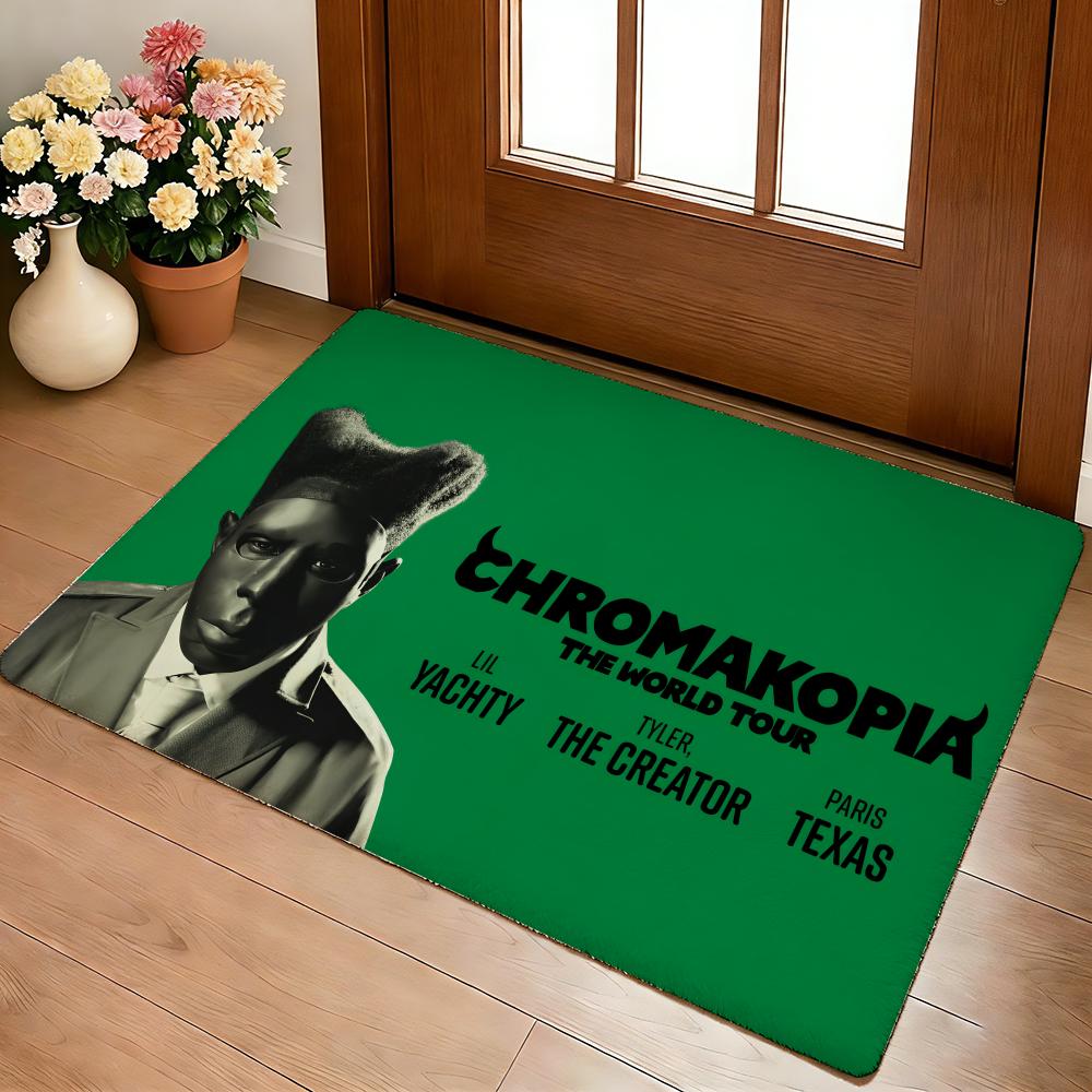 CHROMAKOPIA Like Him Hip Pop Artist Rapper Music Floor Mat Cozy Flannel Soft Thick Non-Slip Mat For Living Room Bedroom Kitchen